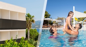 SUNČANI SVIBANJ uz Bluesun Holiday Village Bonaca: 2 ili 3 noćenja s punim pansionom za 2 odraslih i do 2 djece u Bolu, uz uključena pića i bazen – obiteljski odmor po super cijeni!