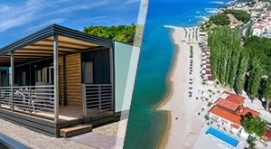 LJETO u Omišu uz Dine   Relax! 4 ili 7 noćenja s POLUPANSIONOM u Kampu Almissa za 2 odraslih i 3 djece! Mobilne KUĆICE, bazeni i sport UZ MORE. Najbolji OBITELJSKI odmor na Jadranu!