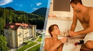 Rimske Terme: 2 noćenja za 2 osobe u Hotelu Sofijin dvor Superior uz POLUPANSION, romantičnu večeru u 4 slijeda, privatnu KUPKU sa šampanjcem i saune – ekskluzivan ADULST ONLY doživljaj!