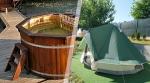 ROBINZONSKI KAMP Blue Tent u Stubičkoj Slatini - 1 ili 2 noćenja za 2 odraslih i 2 djece ili 3 ODRASLIH! Uz HOT TUB, 20 min od ZAGREBA čeka vas totalni RESET već od 39 €!