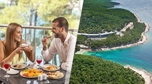MALI LOŠINJ - Hotel Aurora 4*: 2 noćenja s POLUPANSIONOM za 2 odrasle osobe i do 2 DJECE! Korištenje SPA zone, BAZENA s morskom vodom i fitnessa. Provedite nezaboravan SVIBANJ na otoku vitalnosti!