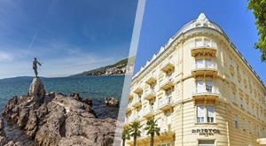 POČETAK LJETA U OPATIJI u Hotelu Bristol 4* uz 2 noćenja s POLUPANSIONOM za dvoje  - smještaj u Standard sobi s pogledom na grad - doživite KRALJICU TURIZMA po vrhunskoj cijeni!