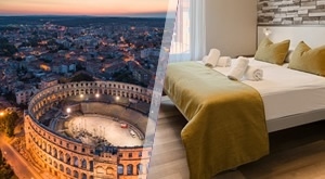 POČETAK LJETA u Pula City Center Accommodation uz 3 dana/2 noćenja s DORUČKOM za 2 osobe u Superior sobi s balkonom! Uključeno PIĆE dobrodošlice, besplatan PARKING, pametne brave i 24/7 self check-in!