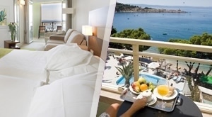 ŠPICA SEZONE u Makarskoj u Hotelu Park 4* uz 4 ili 7 noćenja s DORUČKOM za 2 osobe! Soba s balkonom, boca vina, PARKING i besplatan SPA CENTAR. Popust na HEAD SPA + dijete do 12 god. GRATIS!