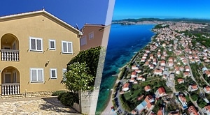 SAVRŠENO LJETO U VODICAMA! Villa Oaza nudi 8 dana/7 noćenja za 4 OSOBE u apartmanima Maslina, Smokva ili Bor. Iskoristite TOP AKCIJU uz BESPLATAN PARKING i WI-FI!