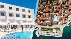 LJETOVANJE U VELA LUCI: Hotel Korkyra 4* poziva vas na 3, 5 ili 7 POLUPANSIONA u obiteljskoj sobi za 2 osobe + 2 DJECE GRATIS! Uživajte uz BAZEN, saunu i teretanu uz VRHUNSKU PONUDU na Korčuli!