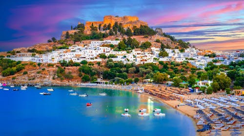 Ljetni odmor na grčkom otoku Rodos, Rodos, Grčka - 1.299 EUR - 7x noćenje u hotelu ili apartmanu za 2 osobe, 2x povratna avionska karta Budimpešta - Rodos - Budimpešta