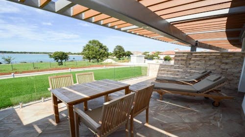 Plavo Nebo Istra Apartments - Lepeza 2+2 , Medulin, Istra, Hrvatska - 200 EUR - 2x noćenje u apartmanu Lepeza 2+2 za do 4 osobe, Priprema apartmana i završno čišćenje