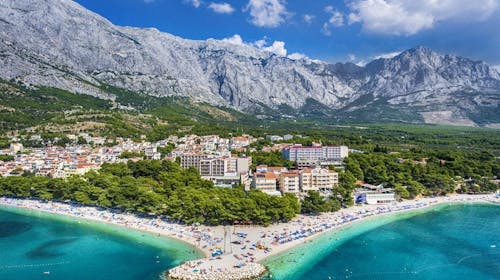 Hotel Horizont - Ljeto na makarskoj rivijeri, Baška Voda, Makarska rivijera, Dalmacija, Hrvatska - 792 EUR - 3x noćenje u Superior dvokrevetnoj sobi s balkonom za 2 osobe, Polupansion (buffet doručak i večera)