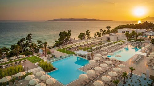 Aminess Laurel Khalani Hotel - Ljeto u hotelu s 5 zvjezdica u Makarskoj, Makarska, Makarska rivijera, Dalmacija, Hrvatska - 2.924 EUR - 7x noćenje u Classic sobi za 2 osobe (1 dijete do 9,99 godina besplatno), Polupansion (buffet doručak i večera)