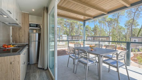 Santa Marina Boutique Camping - Obiteljski odmor u Poreču, Poreč, Istra, Hrvatska - 114 EUR - 2x noćenje u Family Prestige mobilnoj kućici za do 6 osoba, Posteljina i ručnici